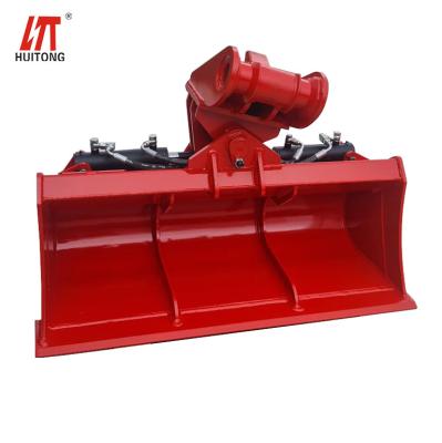 China 45 Degree Excavator Tilt Bucket 5m3 For EC80 EC200 for sale