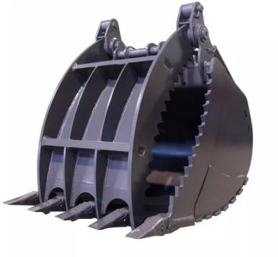 China Volvo-Graafwerktuig Hydraulic Thumb Bucket voor Krachtcentrales Te koop