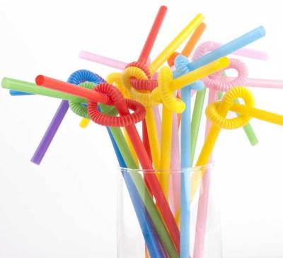 China Wholesale Disposable Custom Creative Decorative Fashion Artistic Plastic Drinking Straws for sale