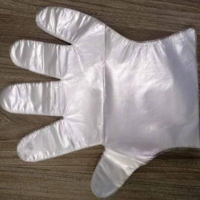 China Embossed Widely Use Hot Sale PE Disposal Gloves for sale