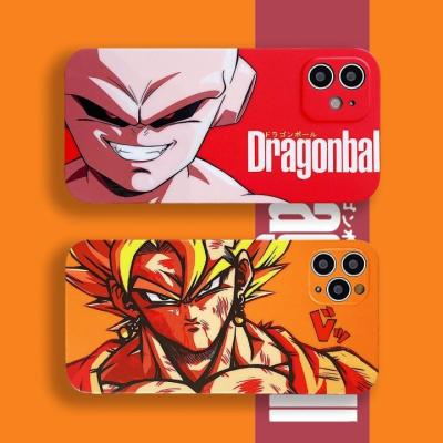 China Cartoon Dragonbal Designer IMD Shockproof Mobile Phone Case For iPhone 13Promax 12Pro 11 XS XR SE3 Shockproof Protect Phone Case for sale