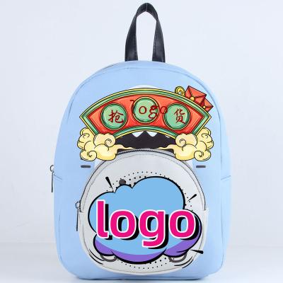 China Waterproof Taihe Saffiano Leather OEM Customized Girl Backpack Handbags Shoulder Bag For Women Fashion Cartoon Ladies Backpack Bags for sale