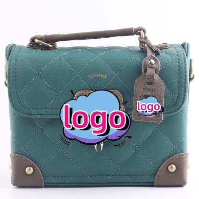 China Others Taihe Luggage Stripe Design Handbag Wholesale Lady Single Shoulder Bag Logo Customized Women Polyester Lining Fashion Pu Bags for sale