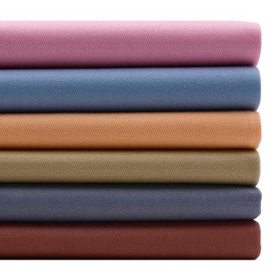 China Waterproof high quality solid color polyester/cotton twill fabric for workwear wholesales for sale