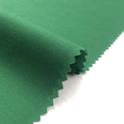 China Cheapest factory price 90%poly 10%cotton anti-static poplin plain dyed fabric for shirt for sale