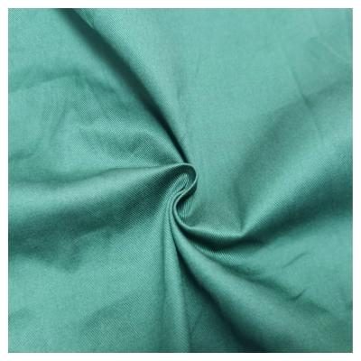 China Dark Green 100% Cotton Fabric 108*58 Cotton Twill Fabric 180GSM Twill Fabric 180GSM Antibacterial Woven Fabric Medical Care Fabric for sale