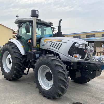 China Construction Material Shops Agricultural Farm Tractor 4X4 Wheel Drive 210HP Agriculture Farm Tractor for sale