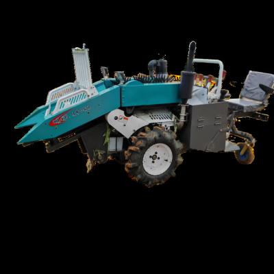 China Corn Farm Mini Corn Harvester Machine 25Hp Diesel Engine 1 Row Maize Harvester For Sale for sale