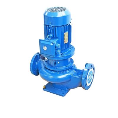 China HVAC OEM CNAS PSB Certificate Centrifugal Water Pump Vertical In Pipe Between Pump for sale