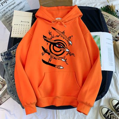 China Waterproof Men's Hoodie Sweatshirt Harajuku Anime Clothes Kurama Ninjutsu Print Streetwear Hoodies Fashion Casual Loose Oversized Hoodies for sale