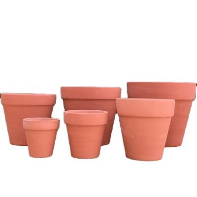 China Modern Western Cylindrical Nordic Style Flowerpots Decorative Indoor Flower Pots High Quality Geometric Style For Living Room for sale