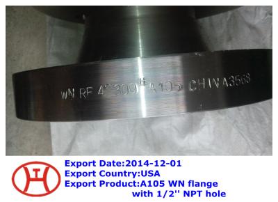 China ASTM A105 WN flange for sale