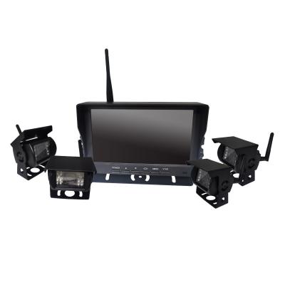 China 7 Inch Digital Truck Wireless Monitor And Side View Camera With 90°-120° Angle for sale