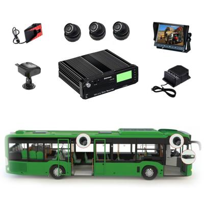 China Vehicle CCTV System With 8CH 1080P ADAS DSM BSD And Passenger Counter for sale