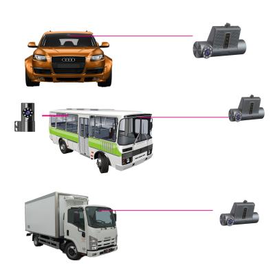 China Car Bus Compatible 1 To 3 Channel Dashcam With G-Sensor WiFi 4G And Fuel Sensor 1080p Video Recorder for sale