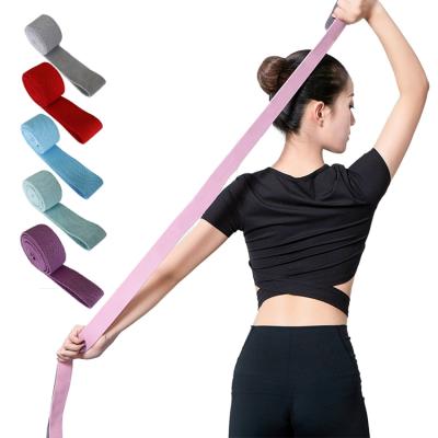 China Cotton + Latex Improved Non Slip Booty Exercise Hip Loop Resistance Bands For Butt And Legs for sale