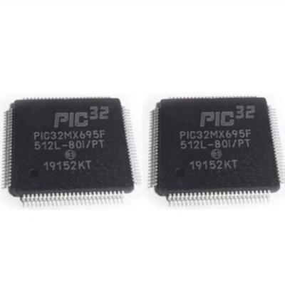 China Standard PIC32MX695F512L-80I/PT PIC32MX695F512L MCU 32BIT 512KB 100TQFP IC Electronic Component for sale