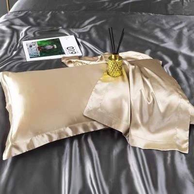 China Wholesale Reusable Silk Pillowcase Anti-static Mulberry Silk Satin Pillowcase For Hair And Skin for sale