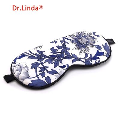 China Mulberry Silk Sleep Nourishing Luxury Custom Silk Eyemask For The King for sale