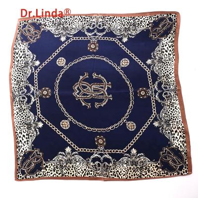 China Designer Women Summer Long Square Scarf Styles Silk Face UV Proof Other Scarves For Women for sale