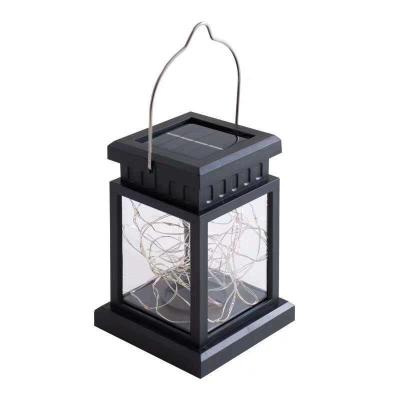 China Garden Palace Solar Lantern Garden Decoration External Hanging Portable Solar String Light for sale