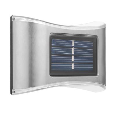 China Garden Stainless Steel Solar Wall Light Outdoor Waterproof IP65 Solar Landscape Light for sale