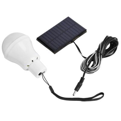 China Residential Rechargeable Solar LED Light Bulbs Solar Panels Light Bulbs Emergency Charging Portable Camping Lights for sale