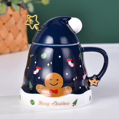 China Christmas bulk high quality creative mug unique gift 3d ceramic coffee mugs for gift for sale