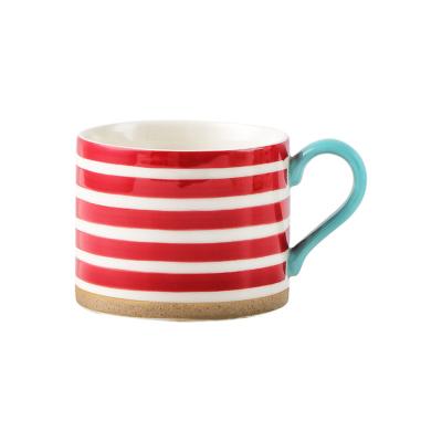 China Viable Gift Classic Opening Advertising Cup Milk Breakfast Cup Ceramic Mug Fashion Mug for sale