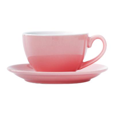 China 300cc Luster Garland Coffee Cup Viable Best-Selling Multicolor Coffee Cup Professional Cappuccino Cup for sale