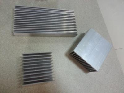 China Precision CNC Machined Extruded Aluminum Shapes , Extruded Heat Sink for sale