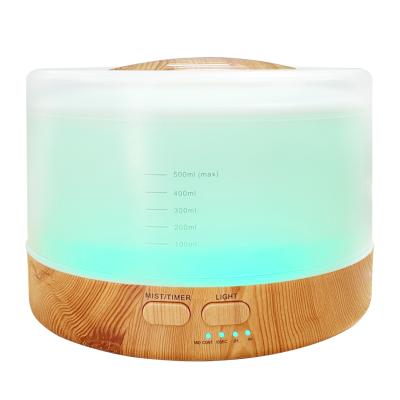 China 2021 New Style Household Mini Aroma Humidifier Rainbow Color Portable Humidifier Smart Aroma Diffuser for sale