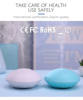 China LED Color Night Light Factory Price Fogger Aroma Diffuser Essential Oil Air Changing Humidifier with LED Lamp Bedroom Mist Sprayer for sale