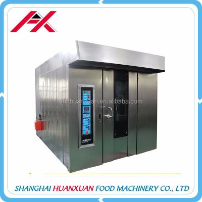 China Professional Snack Factory New Design Commercial Bread Making Oven Rotary Bake Machine for sale