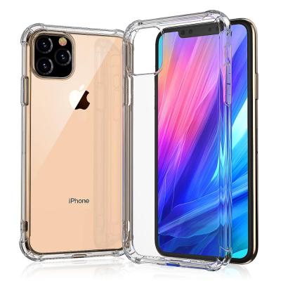 China New Arrival Transparent Soft Case Eco-friendly TPU Shockproof Protect Mobile Phone Accessories For iPhone 11/iphone 11 pro/iPhone 11 pro Max for sale