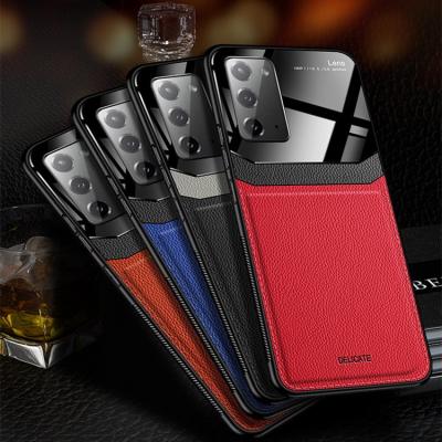 China Luxury Eco-friendly PU Leather Shockproof Back Cover for Samsung A52 A72 A32 A12 A02 A02S A42 4G or 5G Fundas for sale