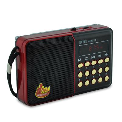 China Digital 2.25 Inch 45 Fm Magnetic Portable Radio FM Digital Radio H400UR Small Size Led Display With USB/TF Function for sale