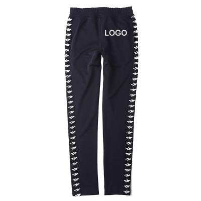 China High Quality Fashion Anti-wrinkle Casual Slim Logo Stretch Track Youth Boys Trotter Pants Men's Trousers for sale