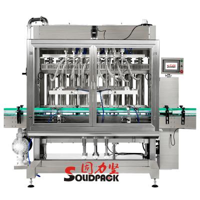 China High Productivity Automatic 8 Heads Solidpack Filling Machine Water Glass Water Botting Machine for sale