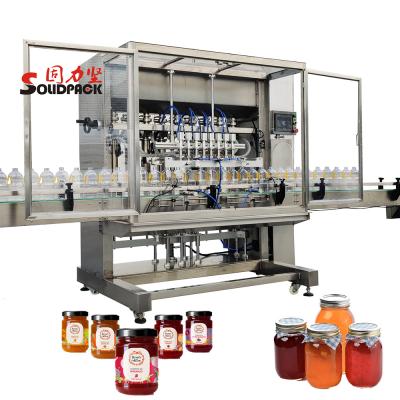 China Beverage Solidpack Salad Tomato Sauce Bottling Filler Filling Honey Machine Fillers for sale