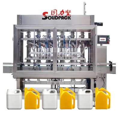 China High Quality Chemical Automatic Labeling Oil Beer Filling Machine Solidpack Bottling And Capping Line Cheap Price for sale