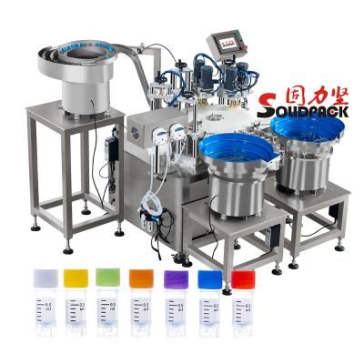 China Work Efficiently Small Liquid Constant Peristaltic Pump Filling Machine from Solidpack for sale