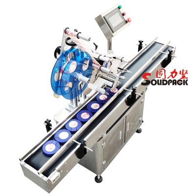 China High Speed ​​Automatic Outdoor Solidpack Flat Surface Labeling Machine For Egg Tray for sale