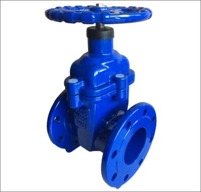 China BS5163 General Hot Sale Non-Rising Resilient Soft Iron Soft Stem Seat Malleable Gate Valve for sale