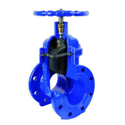 China General Iron Non-Rising Stem Gate Valve Rubber Soft Seal Malleable Gate Valve For Water for sale