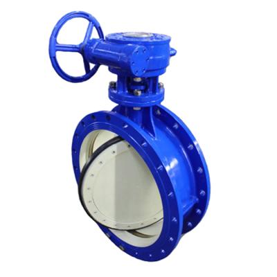 China General China Ductile Iron DN50-1200 Double Eccentric Rubber-Seated Butterfly Valve for sale