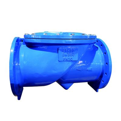 China General Cast Resilient Seated Rubber Disc Flap Tilting Swing Check Valve for sale