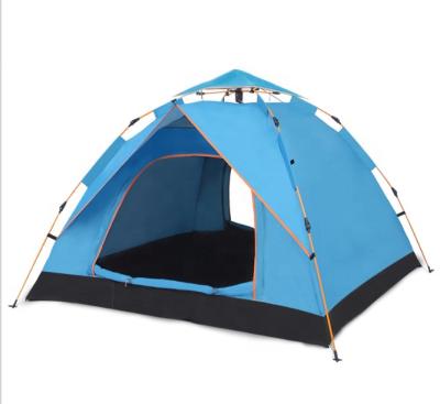 China Outdoor Automatic Camping Tent Family 3-4 Person Tents XY001 for sale