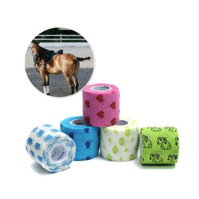 China 100% Cotton Veterinary Bandage As Pet Health Care Adhesive Bandages Medical Consumables For Animal for sale