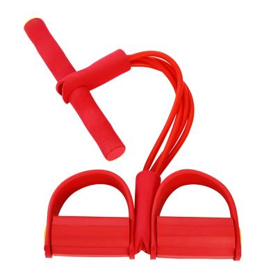 China Elastic Yoga Exercise Pull Rope Stretching Slimming Yoga Gym Fitness Tube Rope Resistance Bands for sale